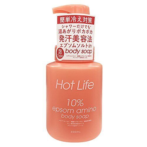 Pelican Soap Hot Life Foam Body Soap, 500ml