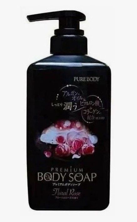 Mitsuei Pure Body Soap Rose, 500ml