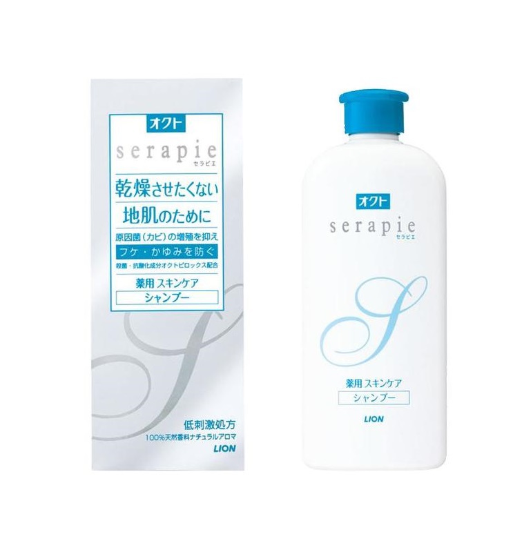 Lion Octo serapie Medicated Skin Care Shampoo Subtle Natural Aroma Fragrance, 230ml